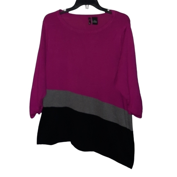 New Directions Colorblock Sweater Size 2X - Picture 1 of 7